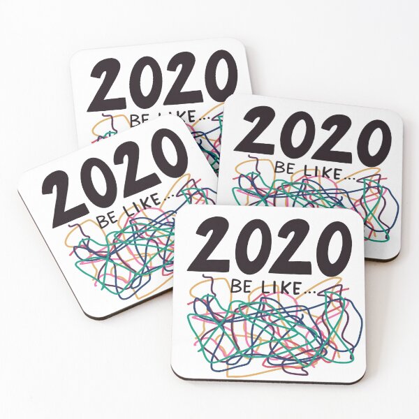 Item preview, “2020 Be Like.....” Scribbles HandLettered Graphic  designed and sold by MorganRenfro.