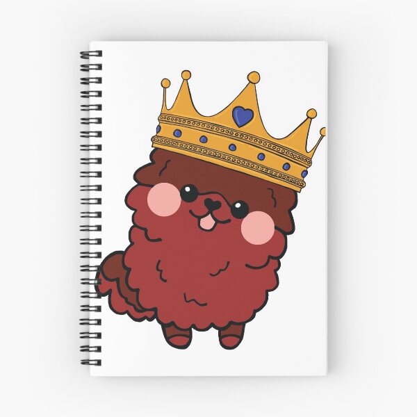 Item preview, Red Pom with Crown designed and sold by EAMcNamara.