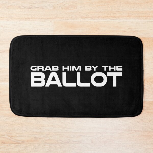 Item preview, Grab him by the ballot, anti trump memes, joe biden 2020, 8645,8645 meaning,what does 8645 mean,8645 trump designed and sold by T-DESIGNEDZ.