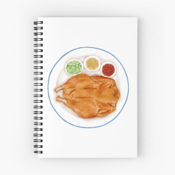 Item preview, Watercolor Illustration of a Cuisine - Roasted chicken designed and sold by iswenyi.