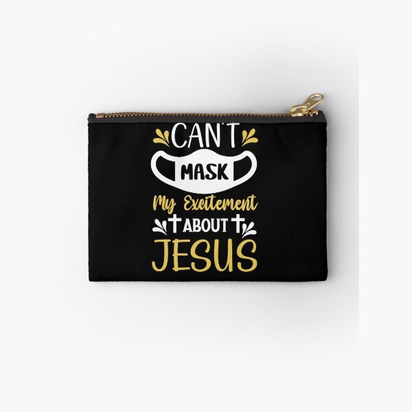 Item preview, Can’t Mask My Excitement About Jesus Funny Gift designed and sold by TCCPublishing.