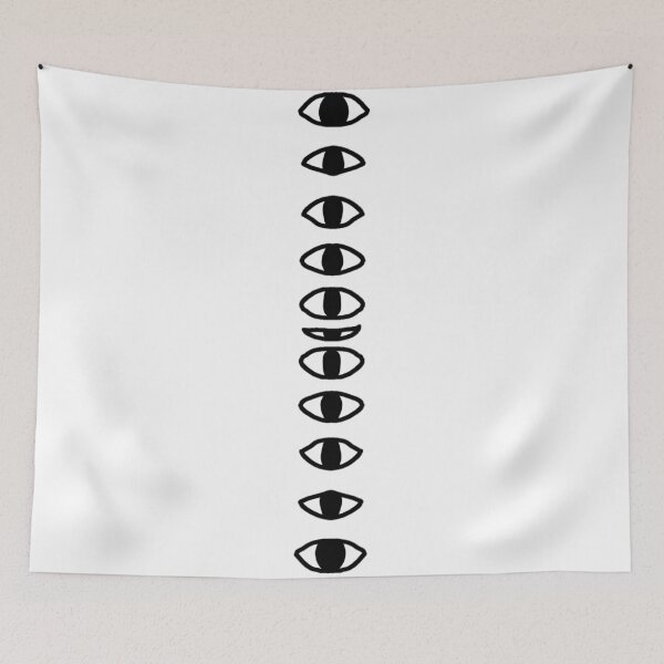 Item preview, Row of Eyes (White Ver.) designed and sold by punkauracrystal.