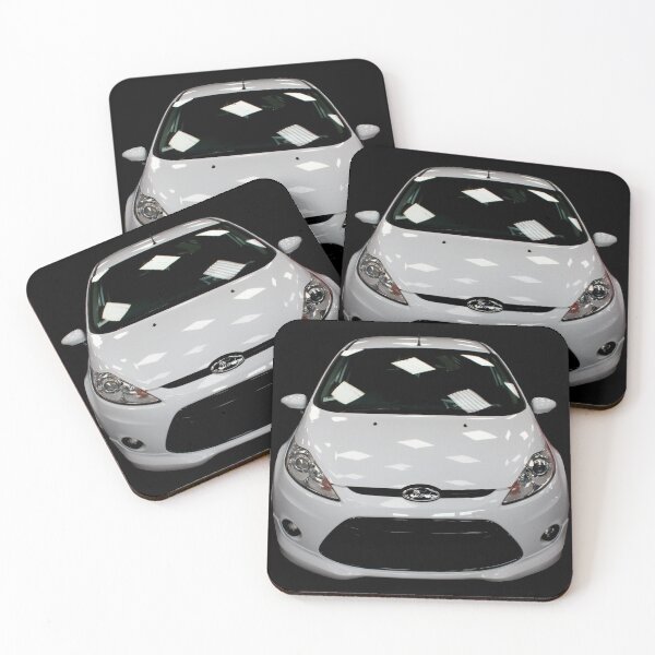 Item preview, White Ford Fiesta designed and sold by Vicki Spindler (VHS Photography).
