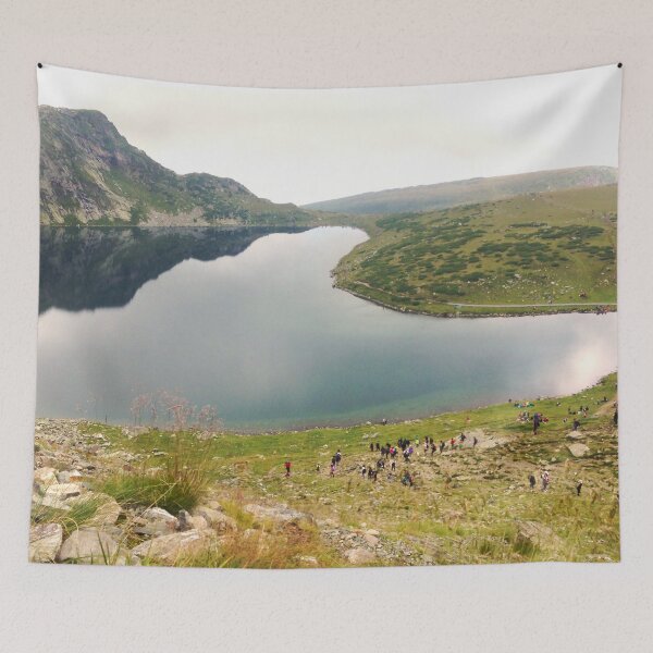 Item preview, Landscape Seven Rila Lakes Bulgarian Nature Photo designed and sold by LuckyKermit.