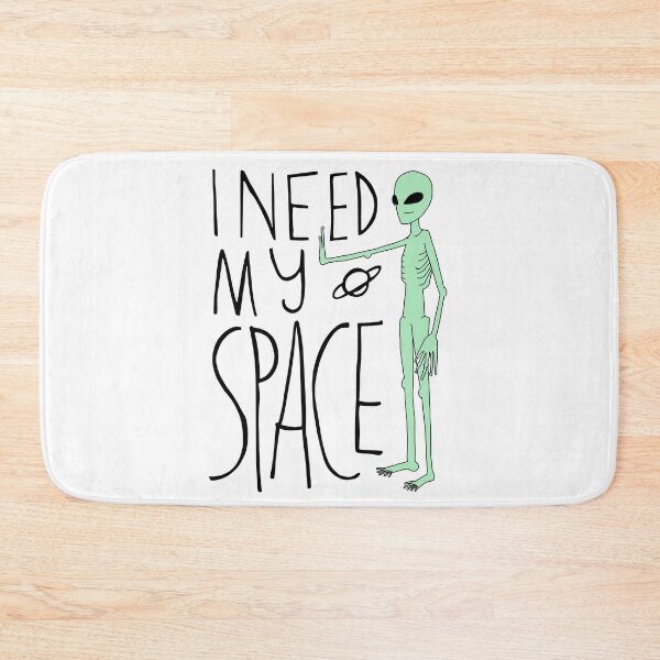 Item preview, I Need My Space/Green Alien designed and sold by illhustration.