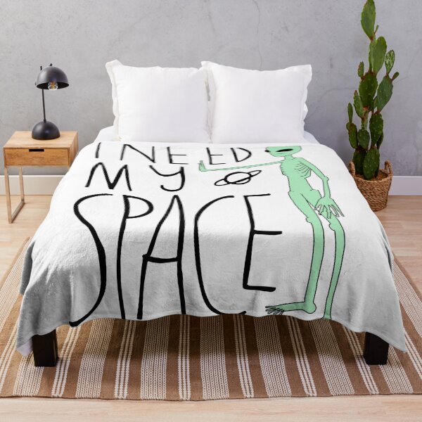 Item preview, I Need My Space/Green Alien designed and sold by illhustration.
