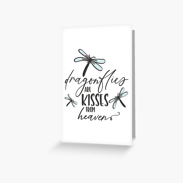 Item preview, Dragonflies are kisses from heaven designed and sold by polkadotstshirt.
