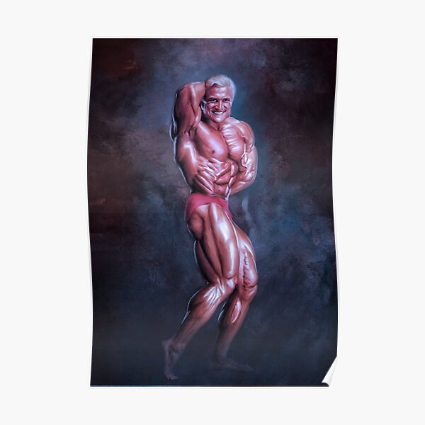Tom Platz Mr Universe Bodybuilding Art Poster