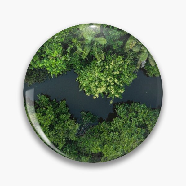 Item preview, Aerial view of Amazon Jungle in Peru designed and sold by QualtaghArt.