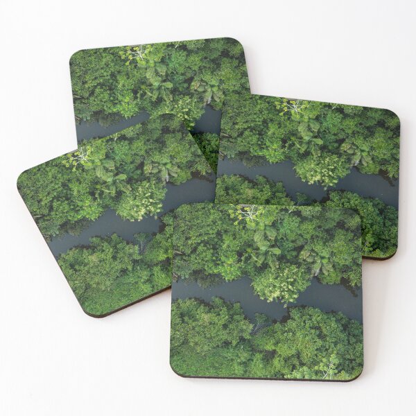 Item preview, Aerial view of Amazon Jungle in Peru designed and sold by QualtaghArt.