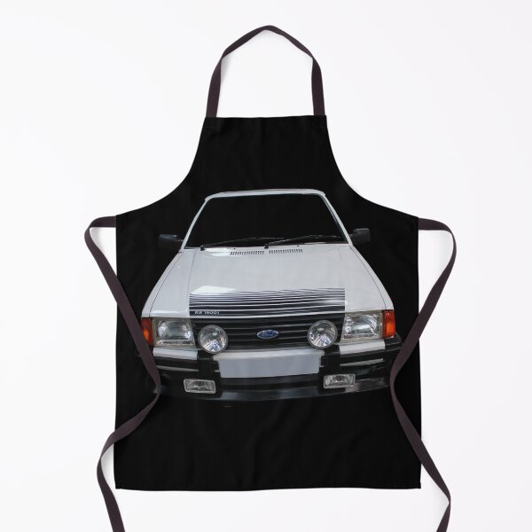 Artikelvorschau, Weißer Ford Escort entworfen und verkauft von Vicki Spindler (VHS Photography).