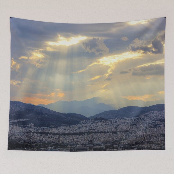 Item preview, Sunbeams over the Mountains designed and sold by Vicki Spindler (VHS Photography).