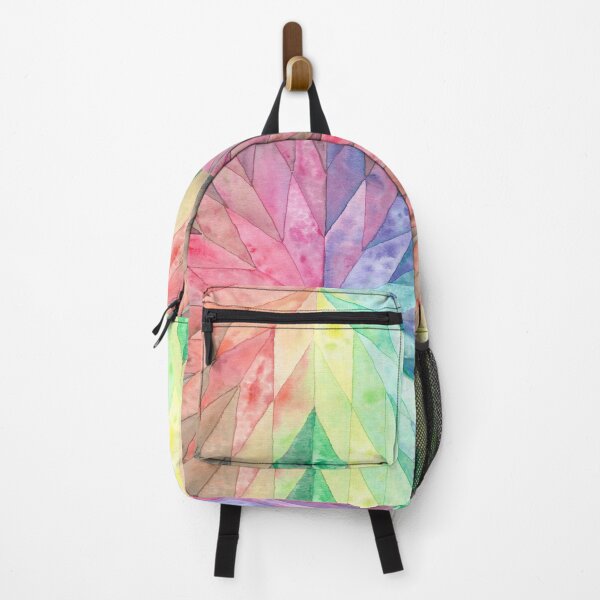 Item preview, Watercolor Art - Rhombus Rainbow Vertical designed and sold by lucyideas.