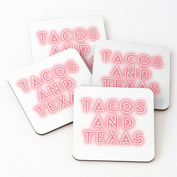 Item preview, Tacos and Texas in Red designed and sold by Shujii.