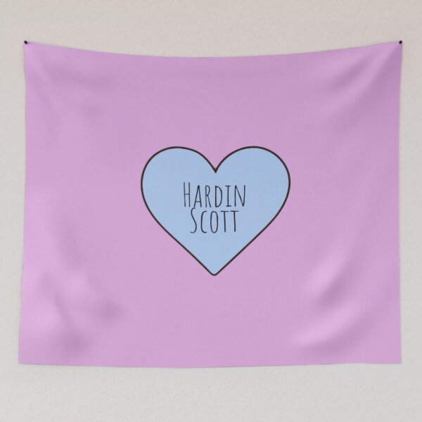 Item preview,  I Love Hardin Scott Blue heart Version designed and sold by BloompodDesigns.