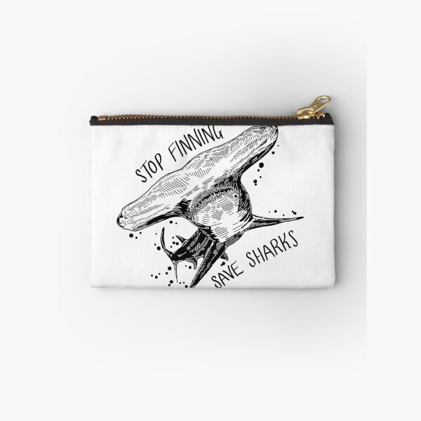 Item preview, Stop Finning Save Sharks Hammerhead Shark designed and sold by Narked-Shark.