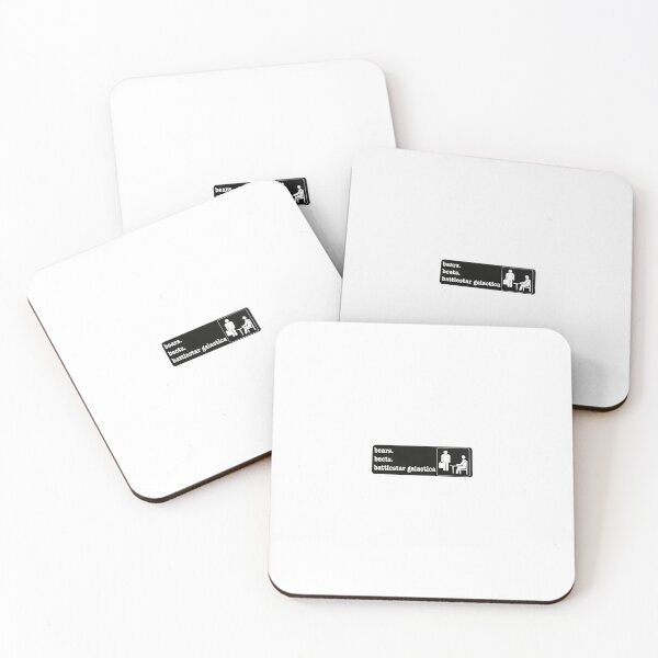 the office bears beets Battlestar Galactica Coasters (Set of 4)