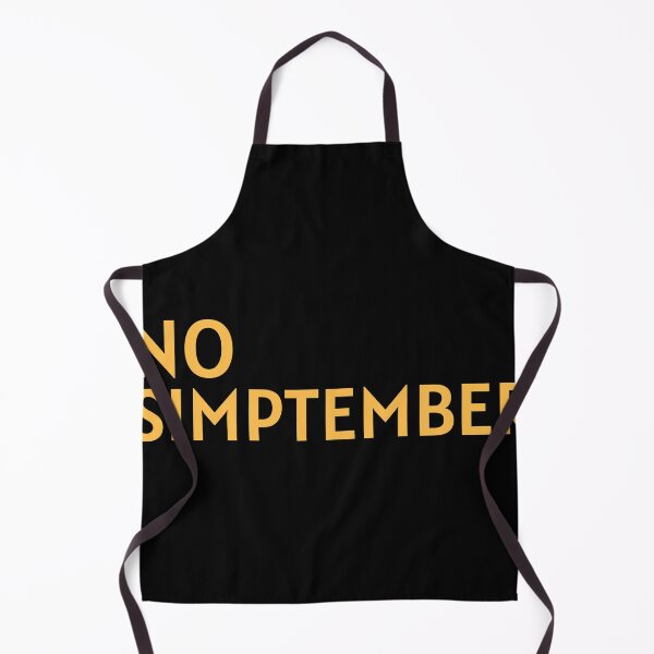 Item preview, No Simp September Simptember Yellow Text in Black designed and sold by KRISTAHR.
