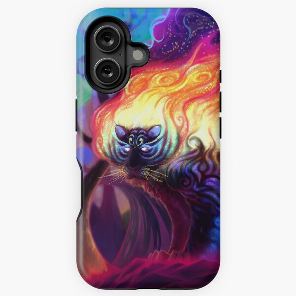 Fire tiger iPhone Tough Case
