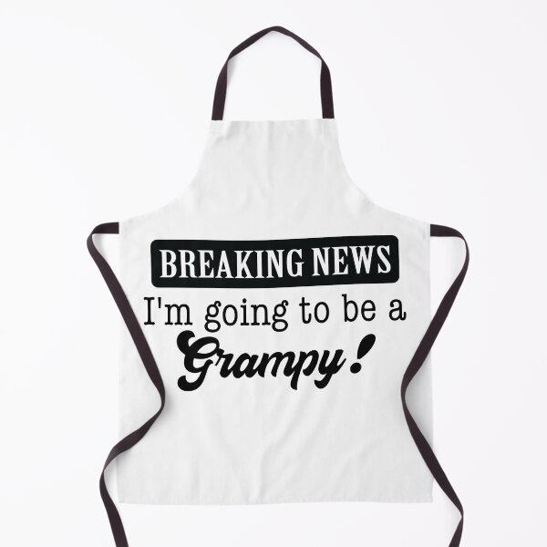 Item preview, Breaking News - I'm going to be a Grampy! designed and sold by LovenLaughter.