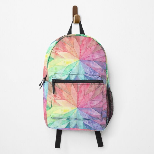 Item preview, Watercolor Art - Rhombus Rainbow Horizontal designed and sold by lucyideas.
