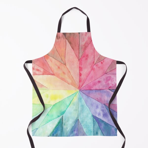 Item preview, Watercolor Art - Rhombus Rainbow Horizontal designed and sold by lucyideas.