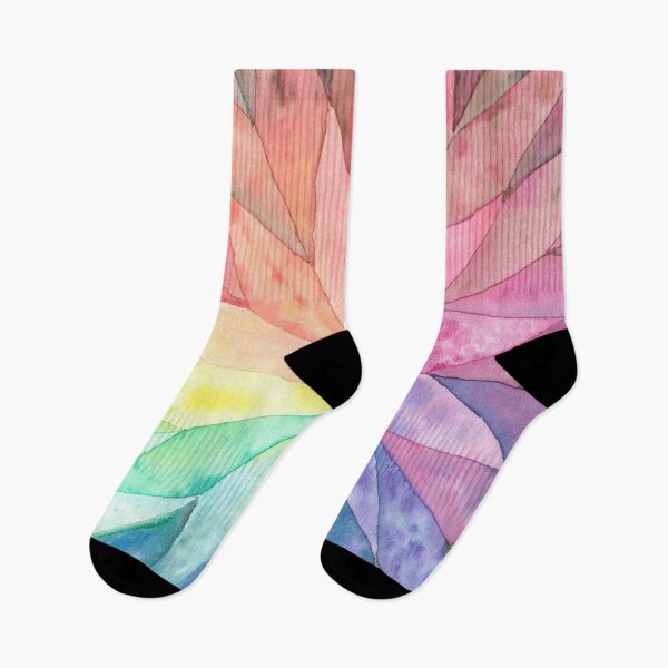 Item preview, Watercolor Art - Rhombus Rainbow Horizontal designed and sold by lucyideas.
