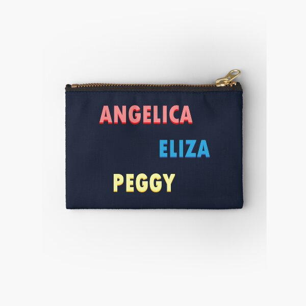 Item preview, Name tag of Schuyler sisters in white stickers Angelica, Eliza and Peggy designed and sold by anins-azuree.