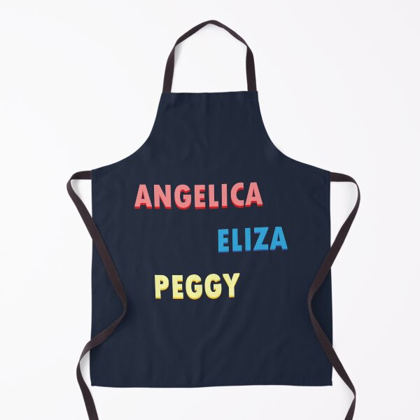 Item preview, Name tag of Schuyler sisters in white stickers Angelica, Eliza and Peggy designed and sold by anins-azuree.