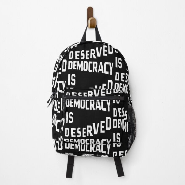 Item preview, DEMOCRACY IS DESERVED designed and sold by Ralek.