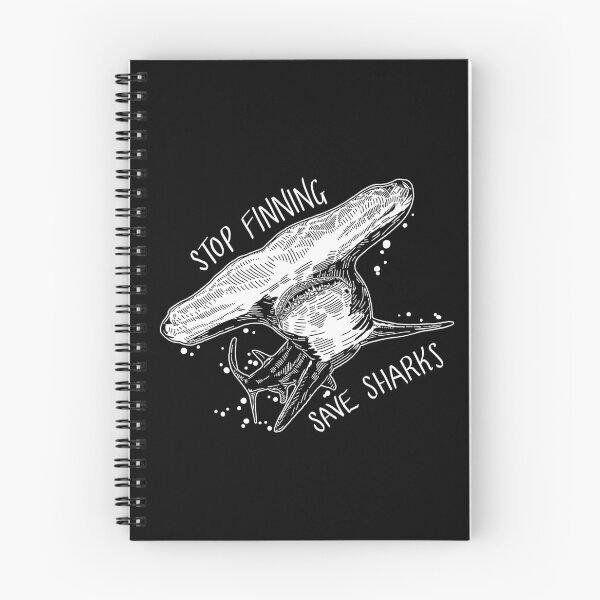 Item preview, Stop Finning Save Sharks Hammerhead Sharks designed and sold by Narked-Shark.