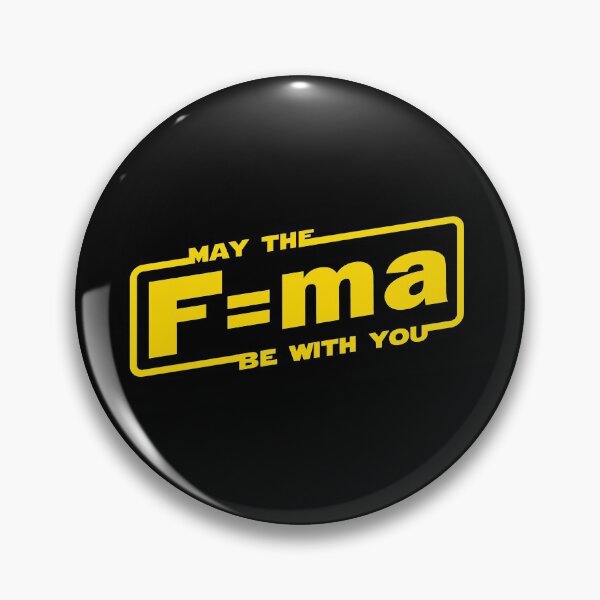 Item preview, May the F = ma be with you designed and sold by Mindangos Art Collective.