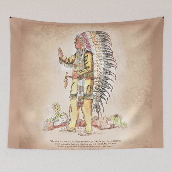 Item preview, Native American with Alanis Obomsawin Quote designed and sold by Andrew Moss.