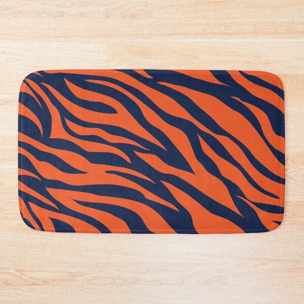 Item preview, Tiger Stripes - Orange/ Navy designed and sold by DionBlaster.