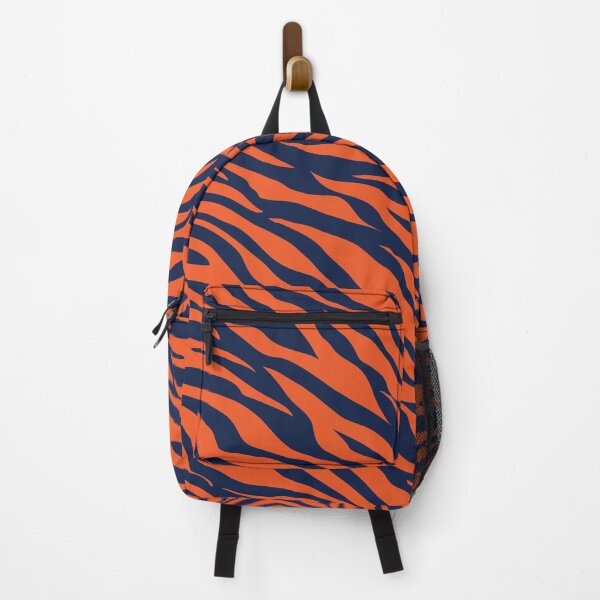 Item preview, Tiger Stripes - Orange/ Navy designed and sold by DionBlaster.