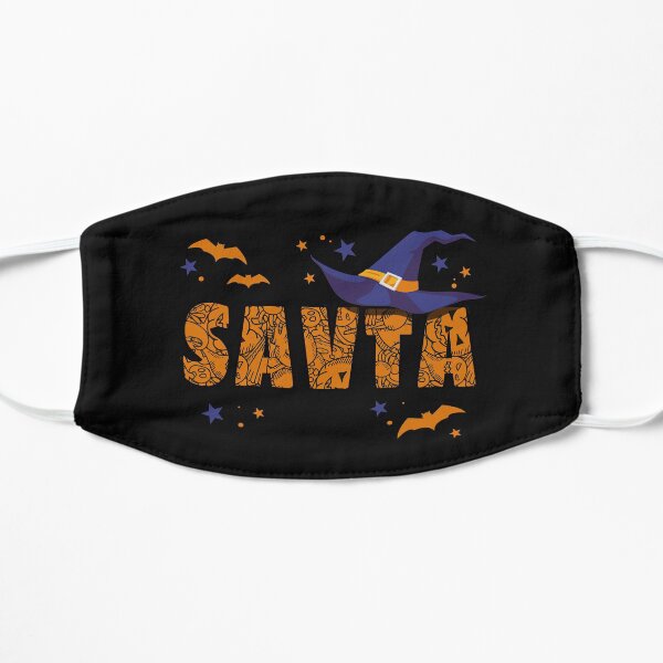 Savta Witch Cute Grandma Savta Halloween Costume Funny Flat Mask