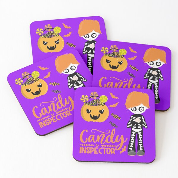 Item preview, Halloween Candy Inspector designed and sold by WordsmithNerd.