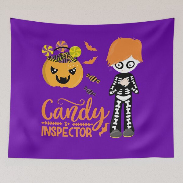 Item preview, Halloween Candy Inspector designed and sold by WordsmithNerd.