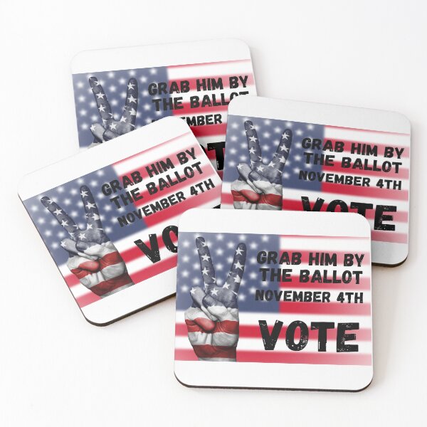 Item preview, grab him by the ballot november 4th,  designed and sold by fra02.