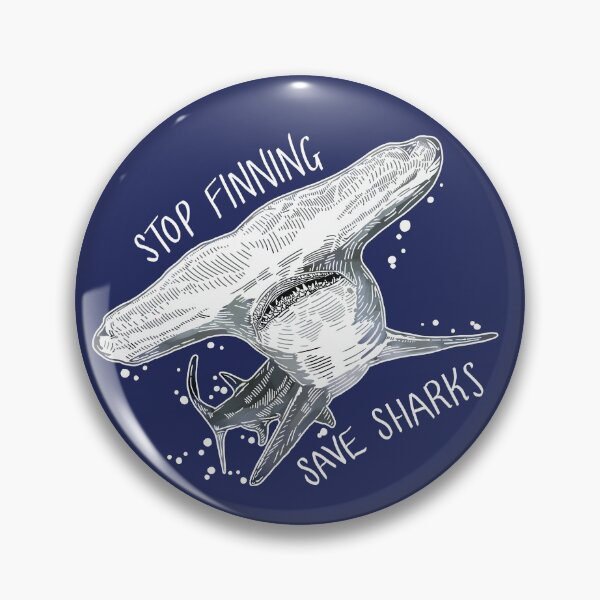 Item preview, Copy of Stop Finning Save Sharks Hammerhead Sharks designed and sold by Narked-Shark.