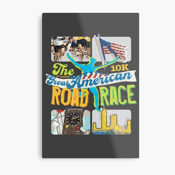 The Great American Road Race -10K Metal Print