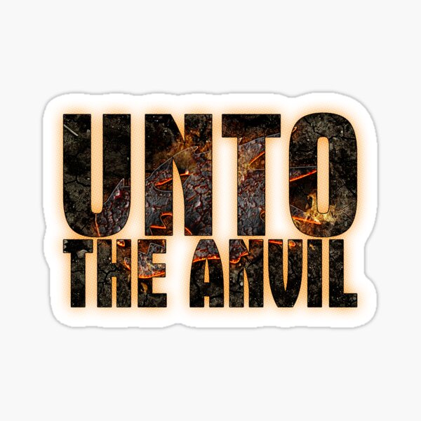 Item preview, Unto the Anvil designed and sold by TheGoldenChin.