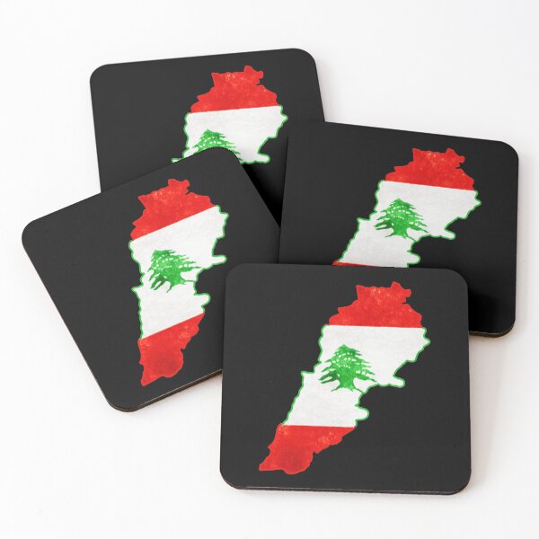 Item preview, Lebanon flag map designed and sold by Mo5tar.