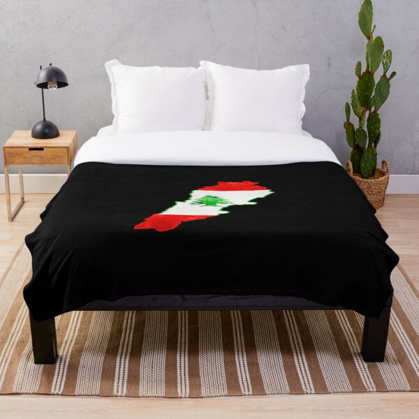 Item preview, Mapa de la bandera del Líbano designed and sold by Mo5tar.