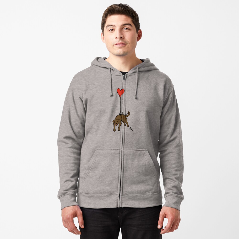 Item preview, Zipped Hoodie designed and sold by HappyLabradors.