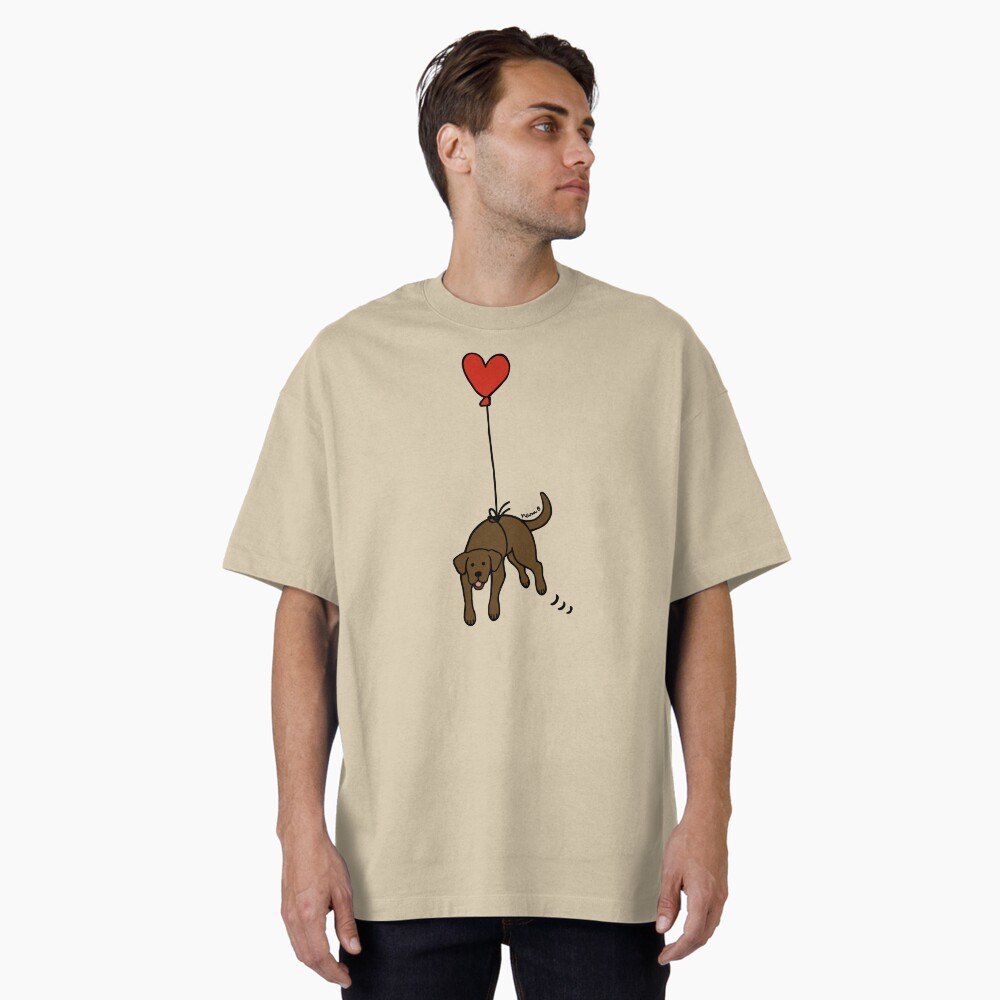 Item preview, Oversized T-Shirt designed and sold by HappyLabradors.