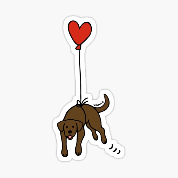 Balloon Dog Stickers – Meredith Ann Illustration