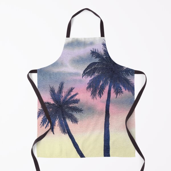 Item preview, Watercolor Art - Beach Palms designed and sold by lucyideas.