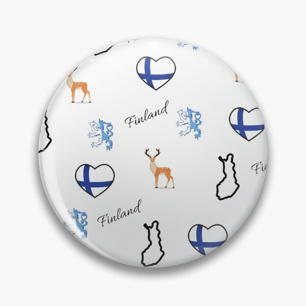 Item preview, Finland, Helsinki, I love Finland, Finland flag designed and sold by Traveledesigns.