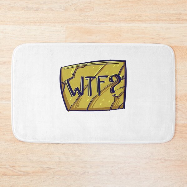 Item preview, WTF Speech Bubble designed and sold by MisterGooseShop.